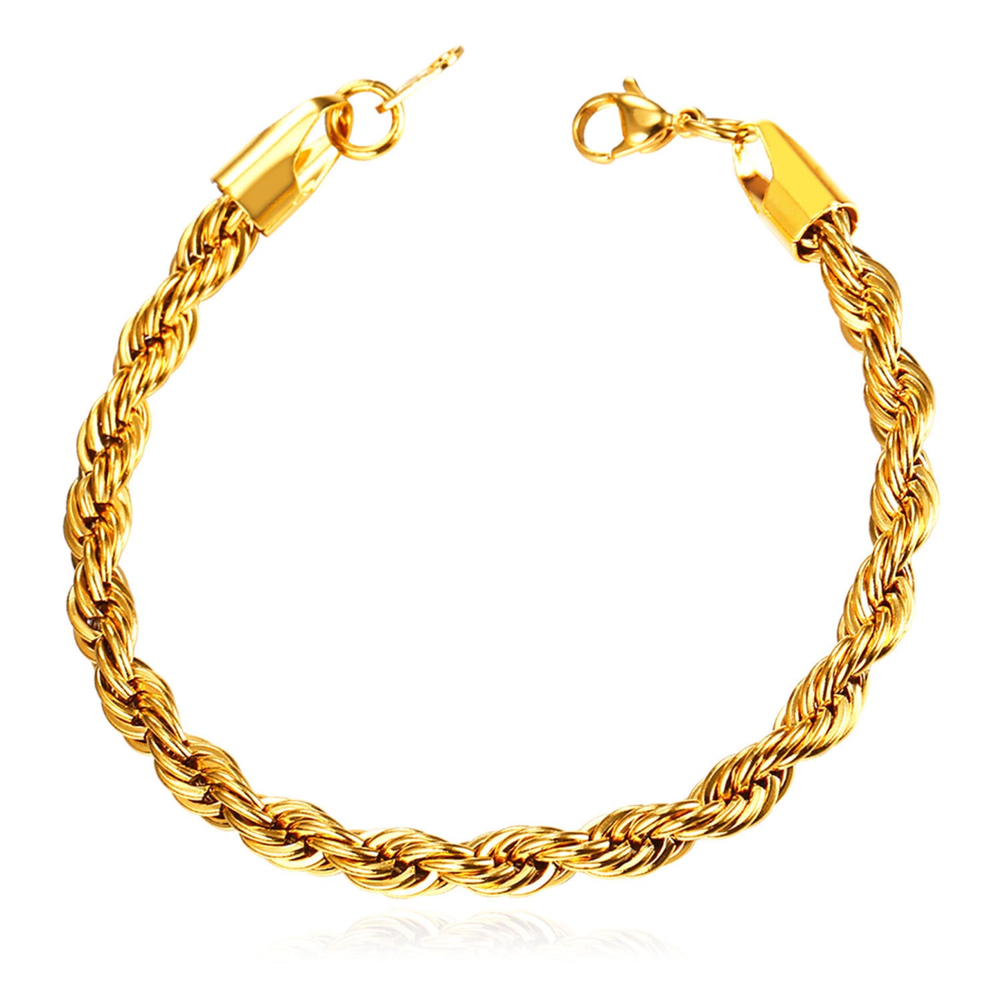 Personalized twist bracelet