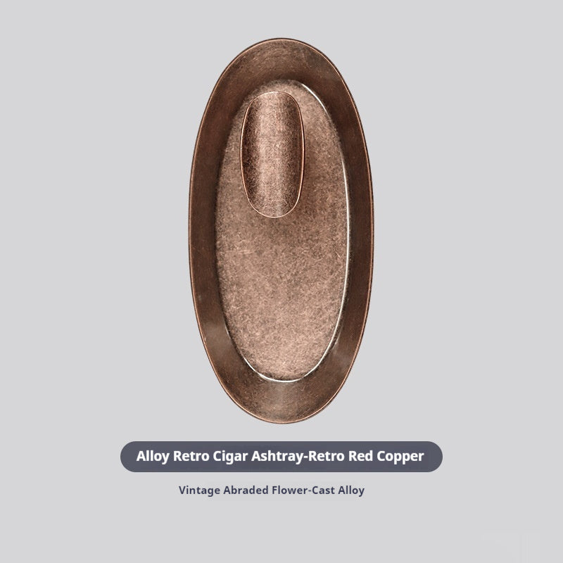 Retro Personalized Metal Ashtray