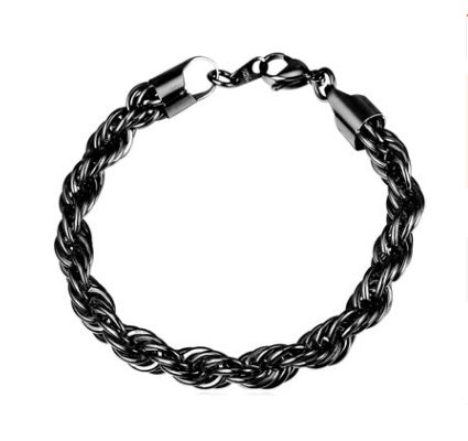 Personalized twist bracelet