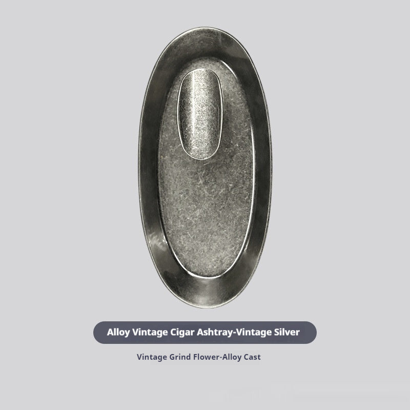 Retro Personalized Metal Ashtray