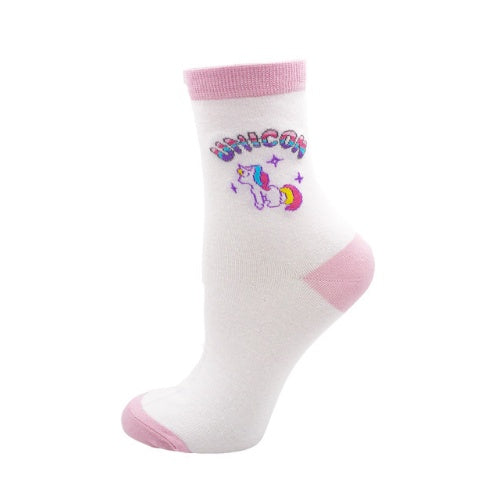 Girls' Personalized Cotton Socks