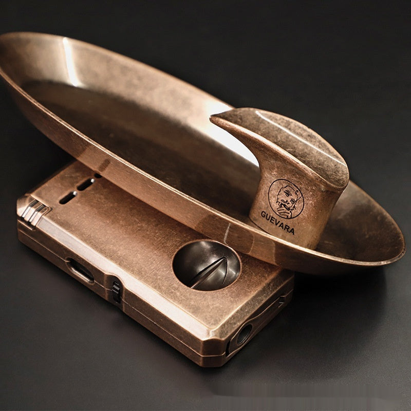 Retro Personalized Metal Ashtray