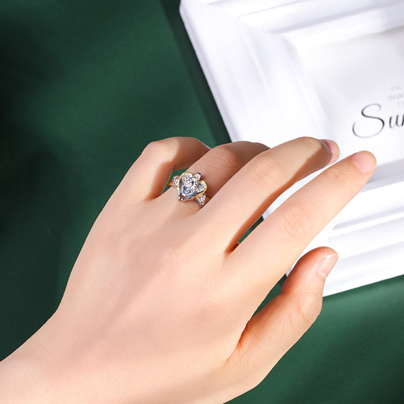 Elegant temperament ring