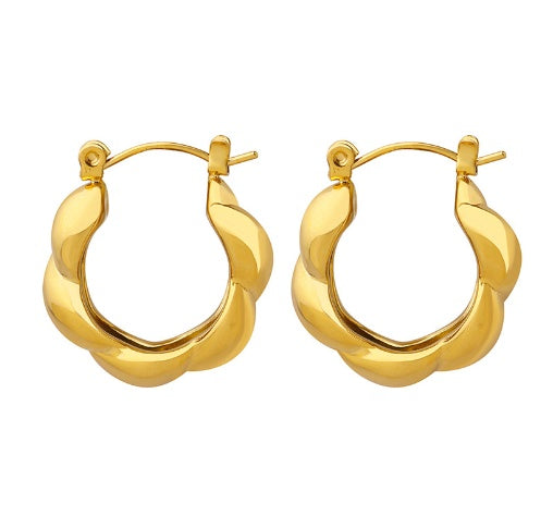 Maya Elegant Knot Earrings