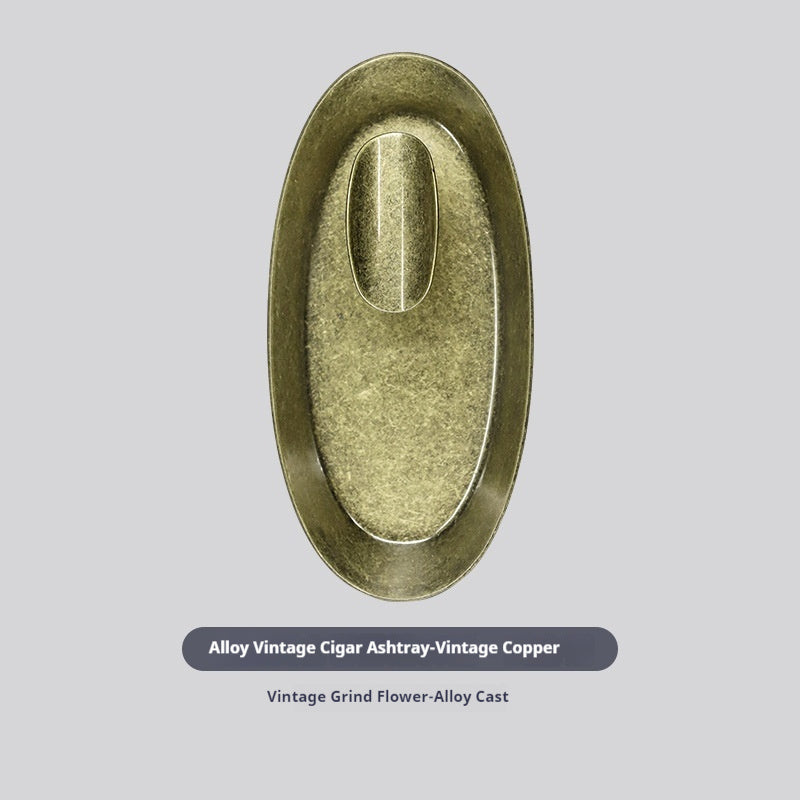 Retro Personalized Metal Ashtray