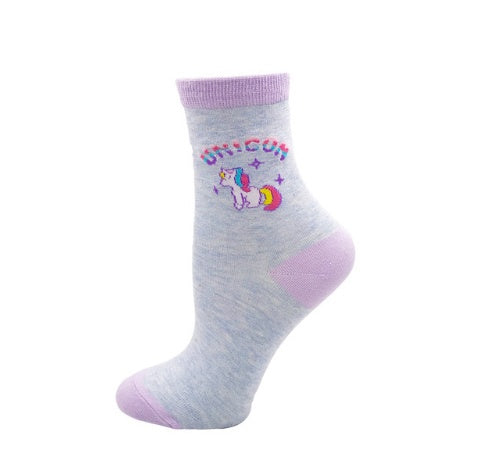 Girls' Personalized Cotton Socks