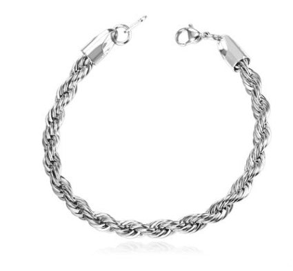 Personalized twist bracelet